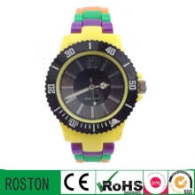 Customer Design Quartz Movement Plastic Sport Watch